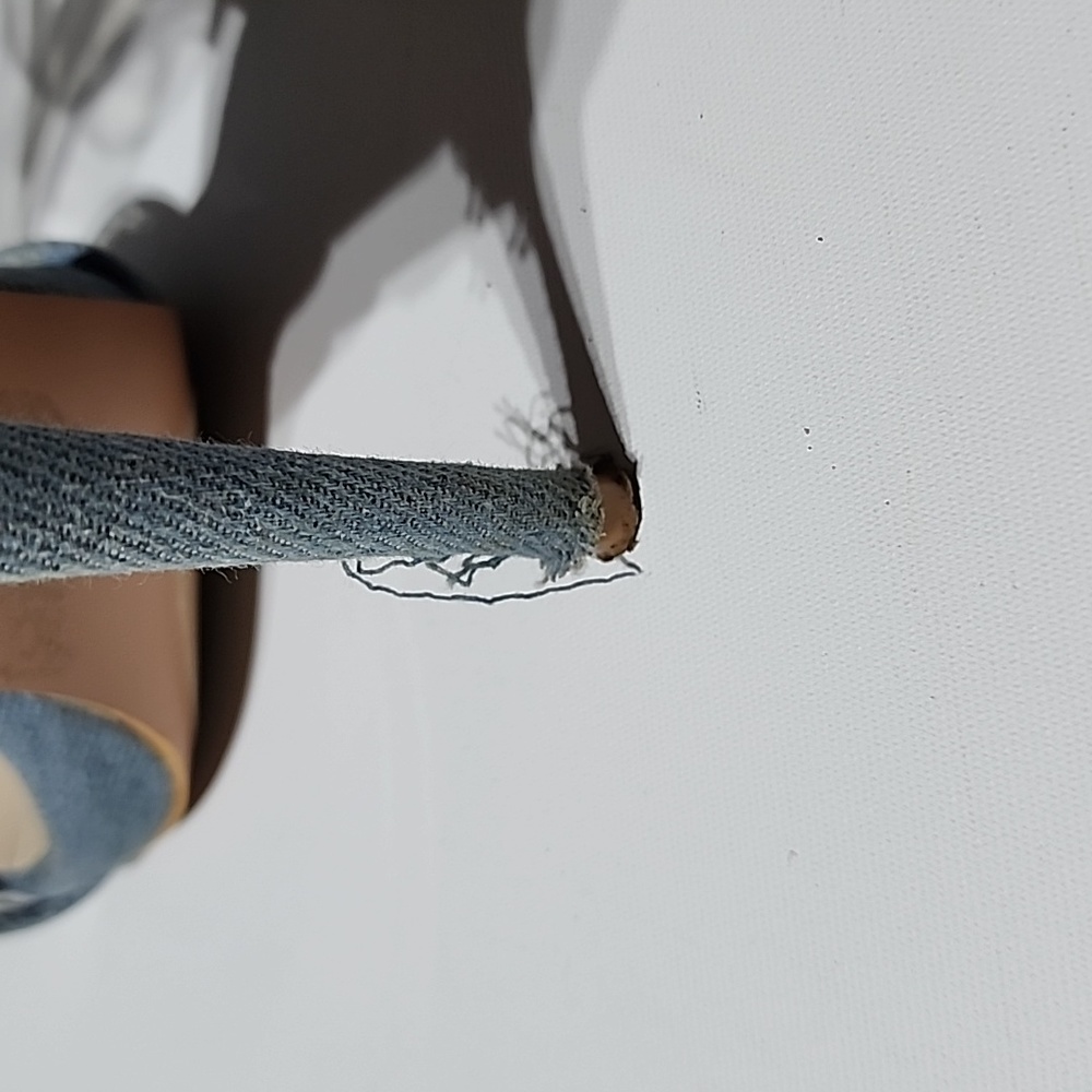 Denim heels - Picture 4 of 4
